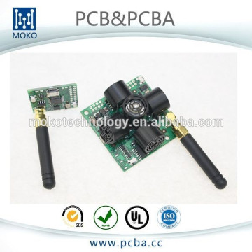 Custom FR4 GPS tracker PCBA with Antenna